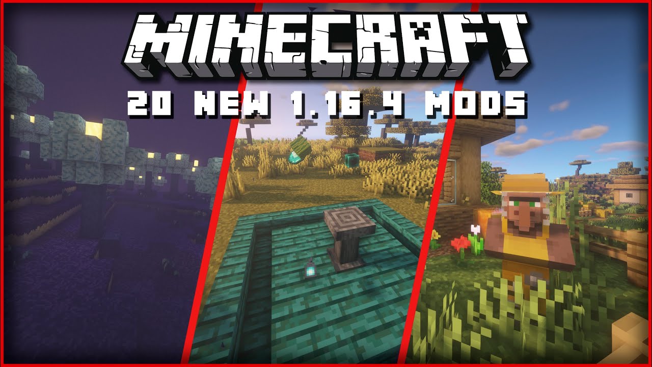 Relatively New Awesome Mods For Minecraft 1 16 4 Forge Fabric Youtube