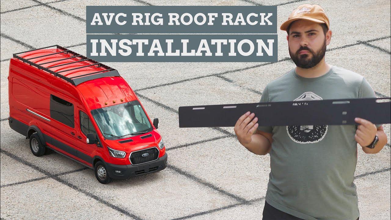 Best Roof Rack For Ford Transit? AVC RIG Roof Rack Installation YouTube