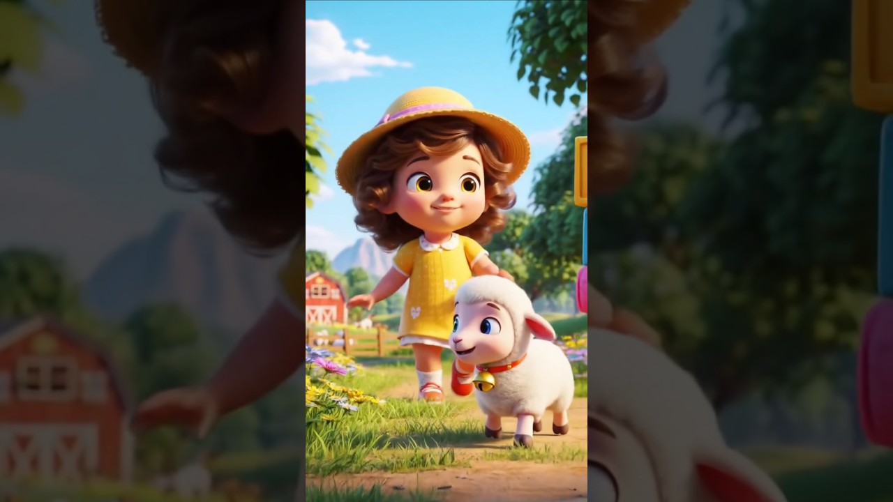 Mary Had a Little Lamb | Nursery Rhyme for Kids | Classic Rhyme | Ezylar Kids