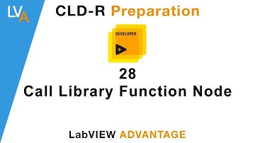 LabVIEW CLD R 28 Call Library Function Node
