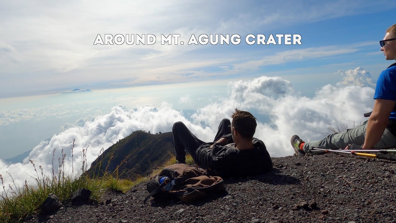 15 hours hike around active volcano crater. Episode 506