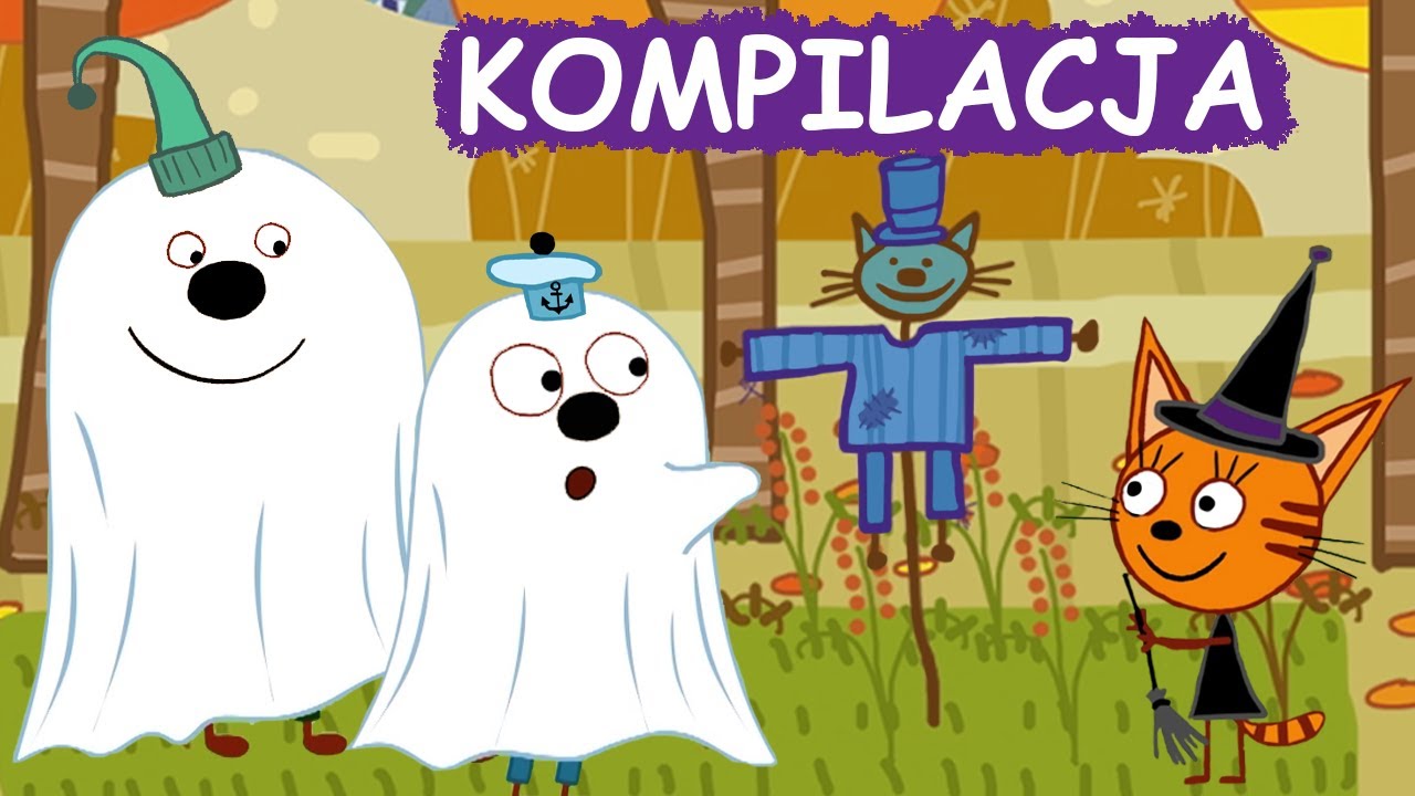 Kot-O-Ciaki | Kompilacja odcinków na Halloween | Najlepsze bajki dla dzieci 2022