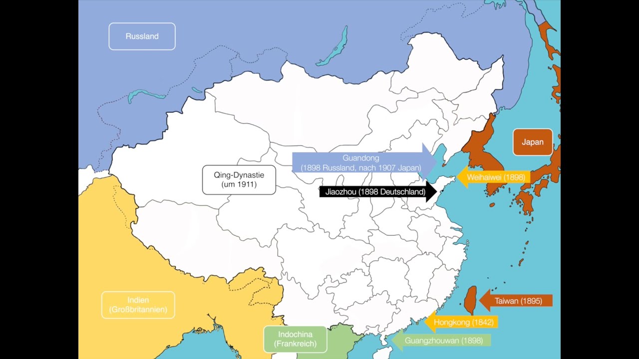 China Und Die Imperialistischen Mächte Erklärvideo: China und der Kolonialismus - YouTube