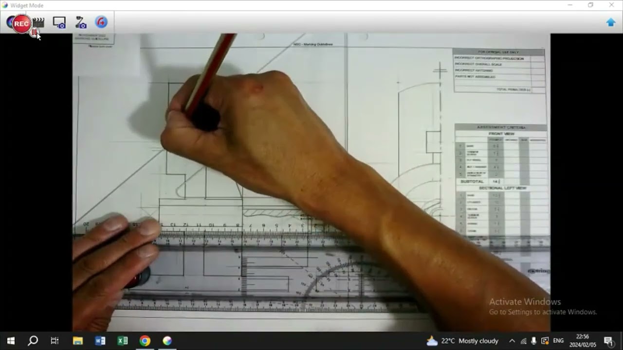 EGD Grade 12 Assembly Drawing