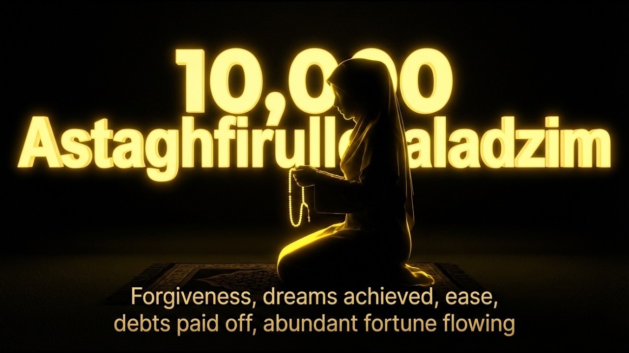 10.000 kali Astaghfirullohaladzim | JALAN PULANG | Selamat berpuasa semoga berlimpah rejeki berkah