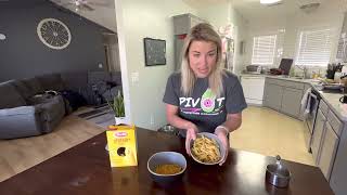 Weighing dry vs cooked pasta