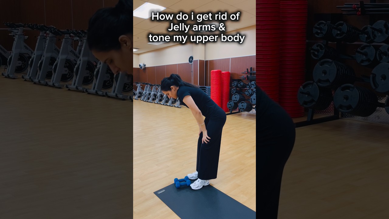 Jelly arms? Not anymore 💪🔥Do this to tone your entire upper body