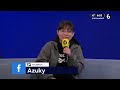 Azuky improvisando en Telediario (24/02/2026)