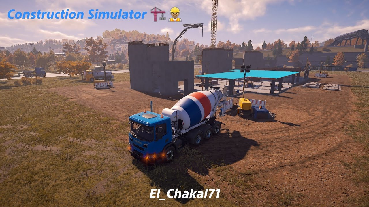 Construction Simulator 🏗️👷🏽‍♂️ | Contrato 👉 Entrada Stadium ⚽ _ Eps # 5 _ # PS5 _ # Español.