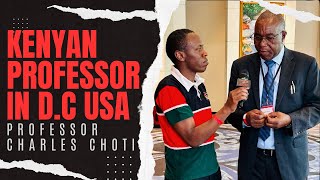 Kenyan Professor in Maryland DC USA doing exploits