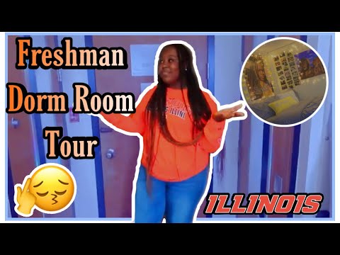 UIUC Dorm Tour 2020 | Florida Avenue Residence ? | Malika Ashana✨