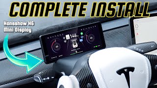 How To Install The Hansshow H6 Screen Instrument Cluster Mini Display [Complete] by DaxM 1,567 views 10 months ago 20 minutes