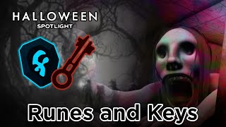 Halloween Spotlight How To Get Runes And Keys In Petapeta School Of Nightmares Roblox