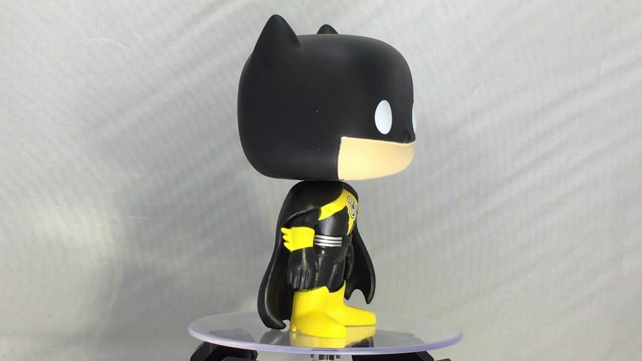 yellow lantern batman funko