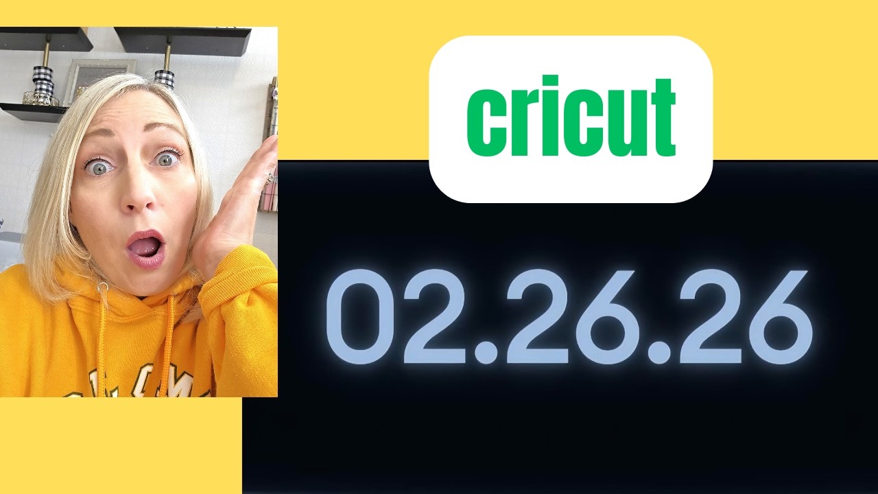 2-26-26 Cricut New Product Announcement! What is Cricut releasing?