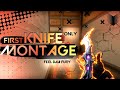 The first ever Knife only Valorant Montage || #ValorantIndia #Montage