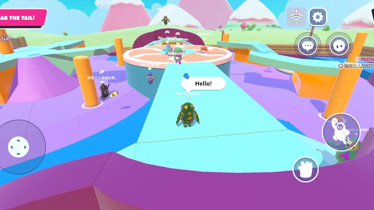 I Defeated PC and Controller Players in Fall Guys Using My Mobile l Fall Guys Mobile