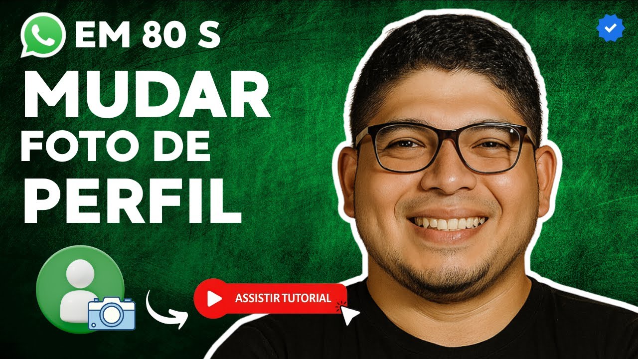 Como Mudar sua FOTO de PERFIL no WHATSAPP em 80 S - YouTube