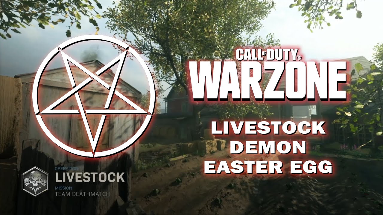 NEW GUIDE - LIVESTOCK DEMONIC GOAT EASTER EGG - Call Of Duty Modern Warfare