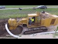 Dewind onepass trenching  large volume water supply systems