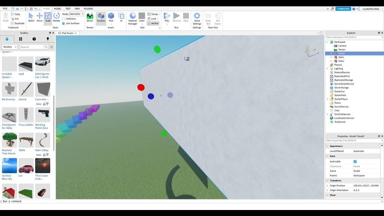 Flat Terrain Roblox Studio 2022 08 30 09 11 00 YouTube
