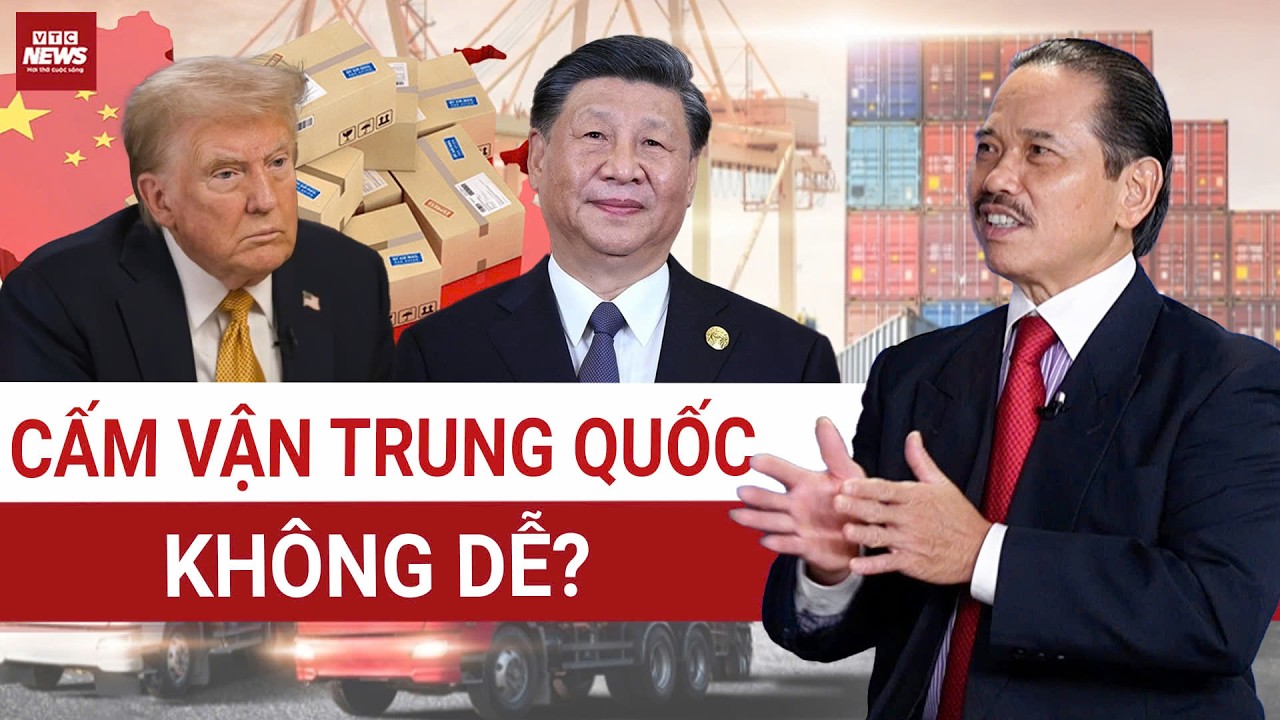 TS Bùi Ngọc Sơn: Vì sao Mỹ khó cấm vận Trung Quốc như Nga? Đòn trừng phạt khiến Mỹ phải trả giá đắt?
