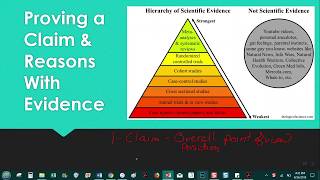 Argument 2   Evidence and Explanation
