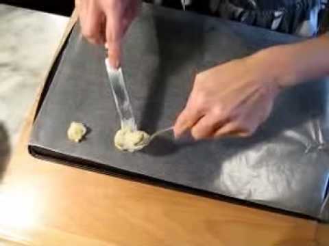 Making Pignoli Cookies