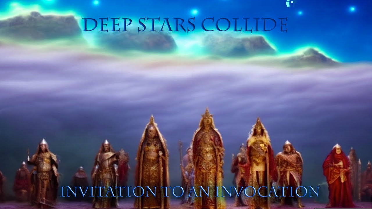 Invitation To An Invocation Song Music Video By Deep Stars Collide - Not A.I Music