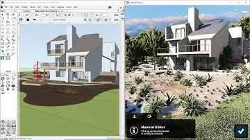 LiveSync for Vectorworks: Lumion 9.3 - 3D Render Tutorial