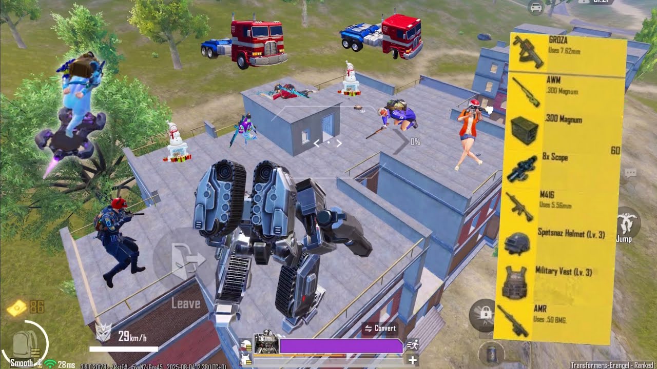 Omg😱MOST INTENSE FIGHT AGAINST OPTIMUS PRIME🔥PUBG Mobile