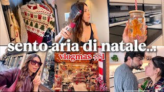 PRONTI PER LO SHOPPING NATALIZIO?! 🎄🏠💫 #vlogmas2025 ep.1 