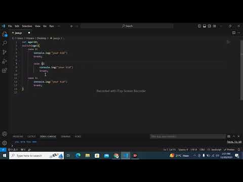 "JavaScript Switch Statement Explained: Mastering Conditional Logic"  #conditionalstatements