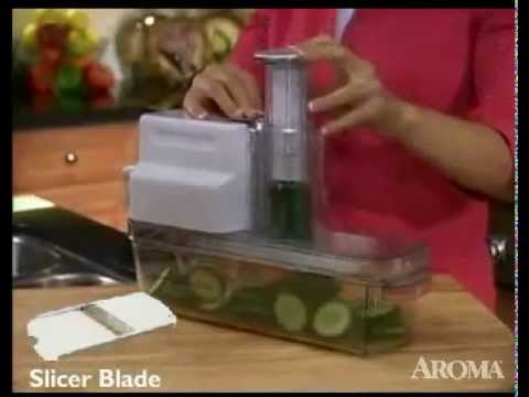 CooksEssentials Electric Mandoline Slicer & Dicer w/ 7 Blades on QVC 