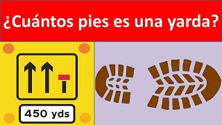Cuantos pies es una yarda