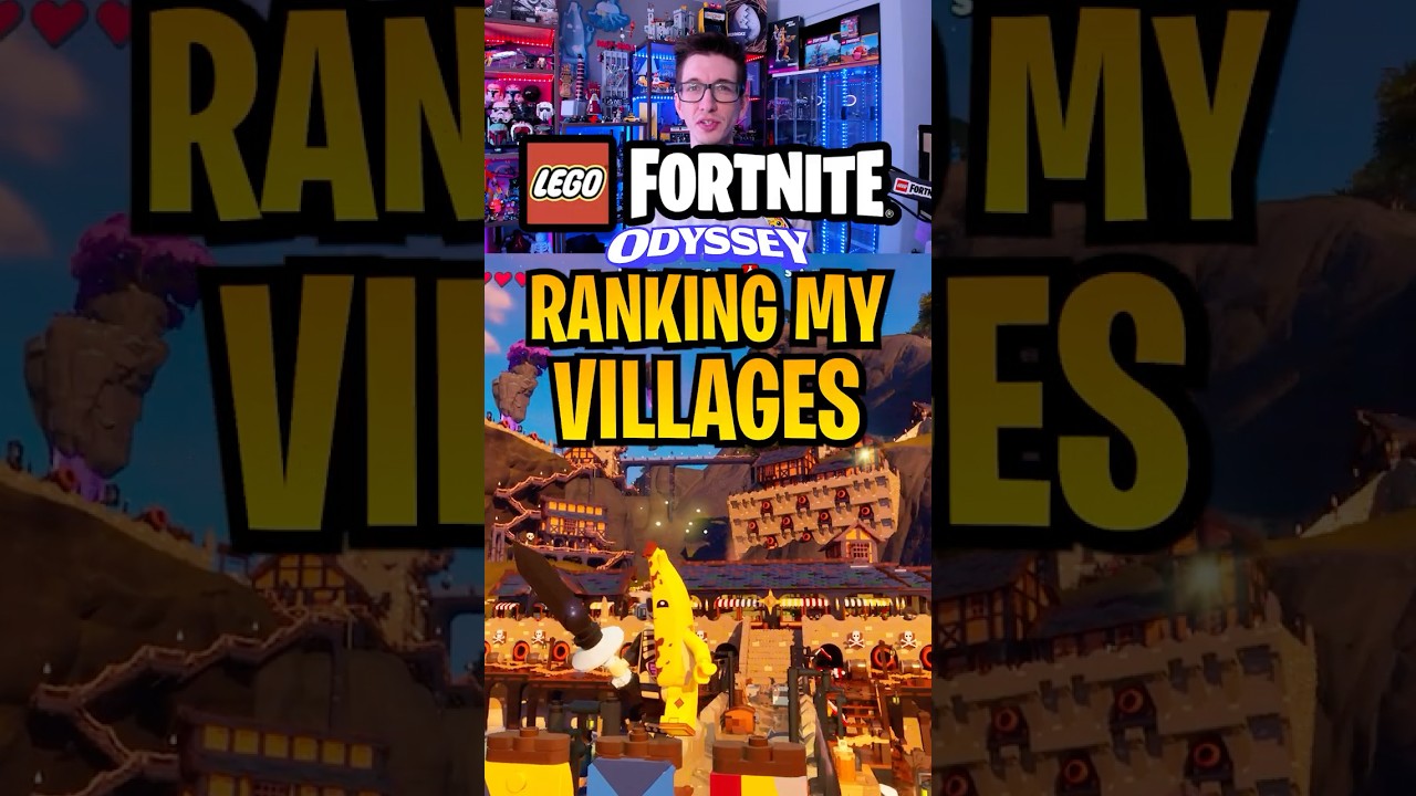 Рейтинг ВСЕХ деревень, которые я построил в LEGO Fortnite Odyssey!