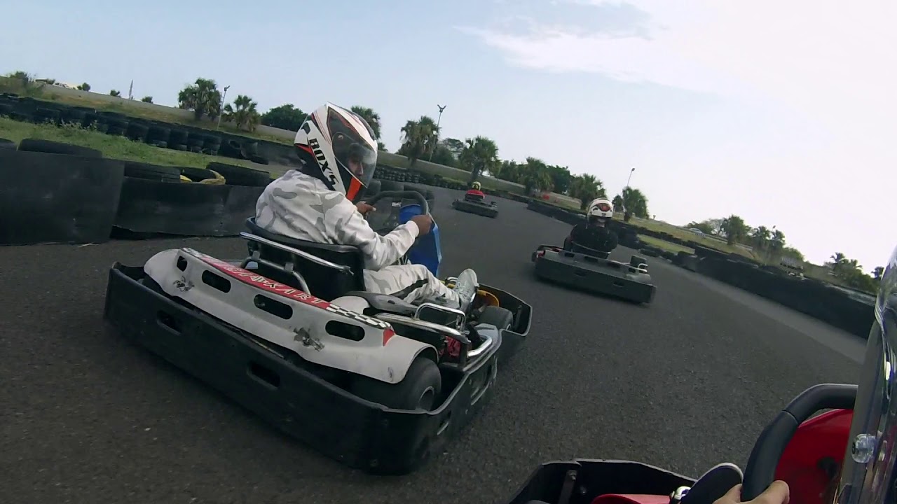 Karting St-Louis + crash