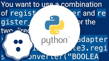 Storing bools in SQLite database