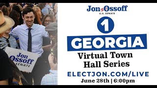 1 GEORGIA Virtual Town Hall with Jon Ossoff