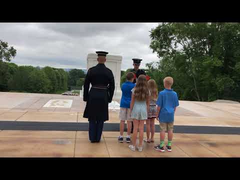 North Trail Elementary School Wreath Laying Ceremony at Arlington National Cemetary