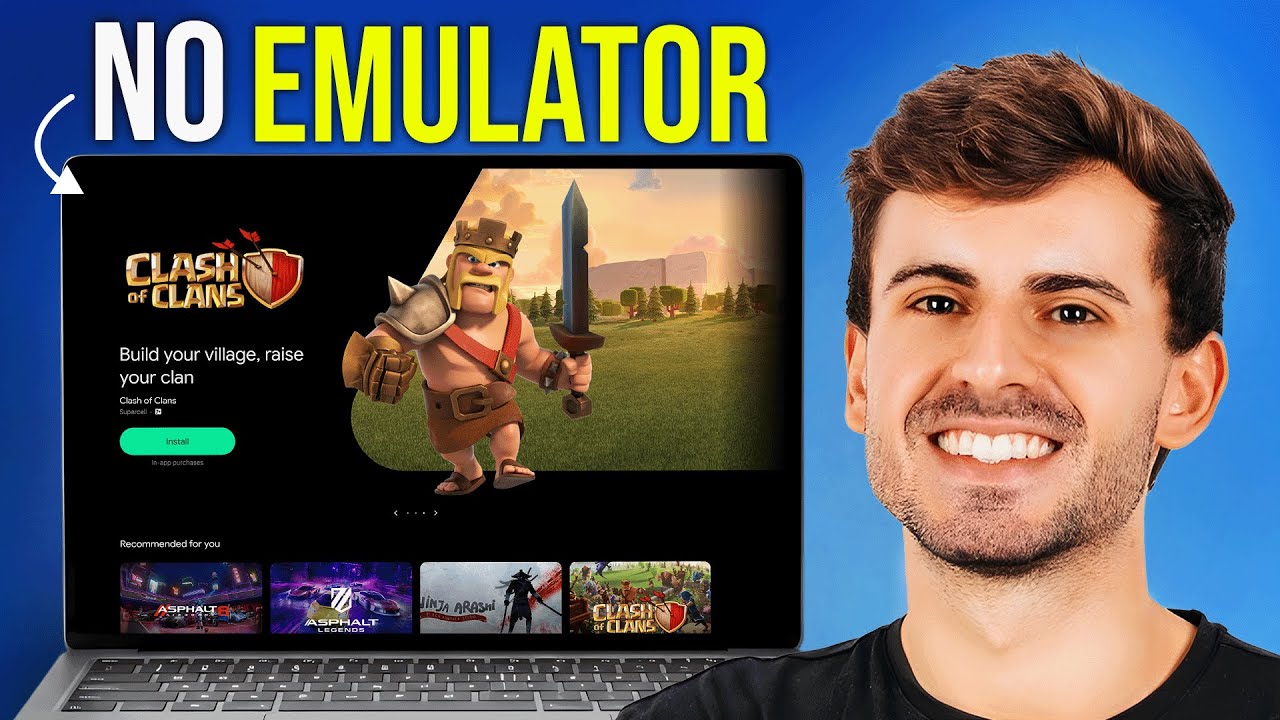 How to RUN Android Games on PC Without Any Emulator!