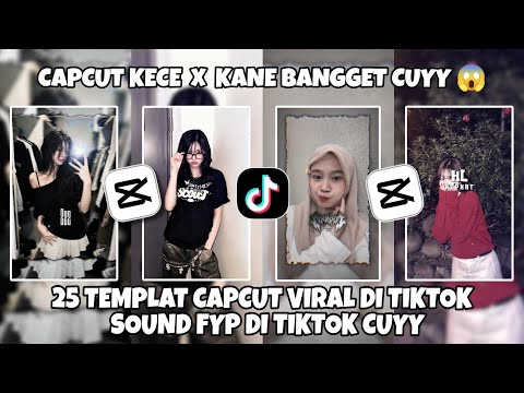 Group of 25 LATEST JEDAG JEDUG CAPCUT TEMPLATES 2025 CAPCUT KECE X KANE IS SO CUTE