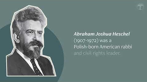 Abraham Joshua Heschel: A Life of Radical Amazement