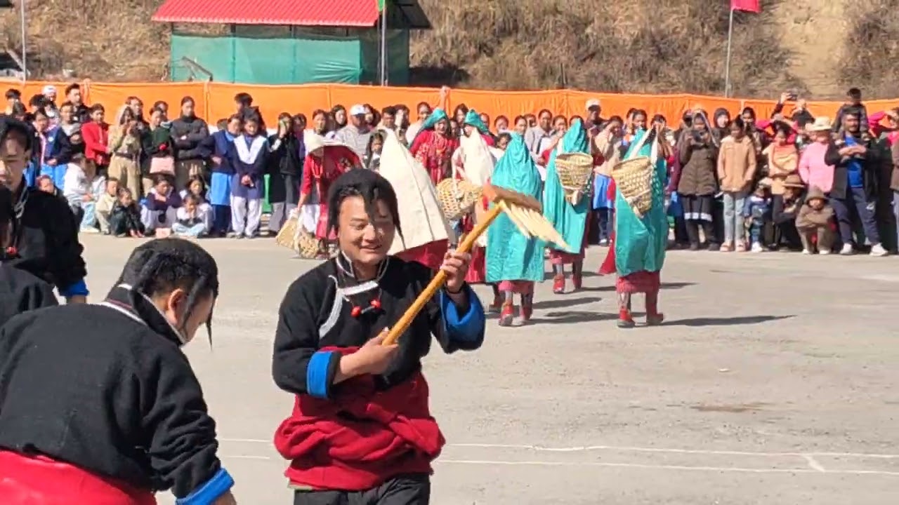 Performance of MIPA on 77th Republic day at Tawang Parade Ground 