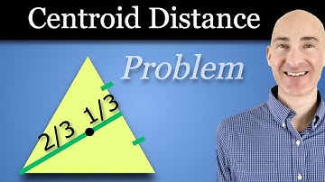 CENTROID FORMULA PROOF: Centroid is 2/3 the Distance of the Median (Coordinate Geometry)