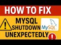 MySQL Shutdown Unexpectedly in XAMPP? Here's the Fix