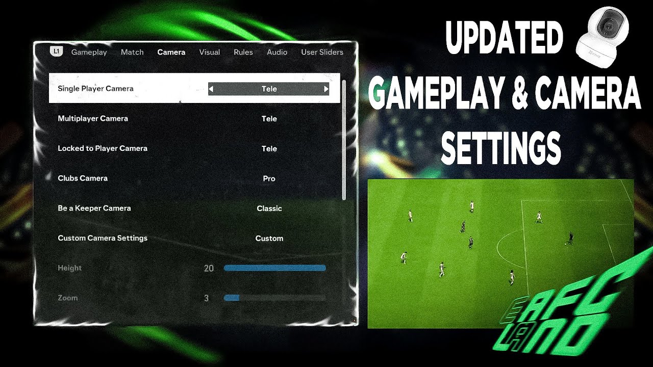 Camera Setting Explanation Camera Setting Explanation