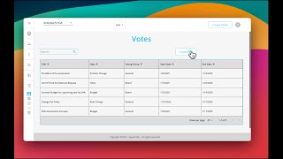 Create HOA Votes with Software screenshot 2