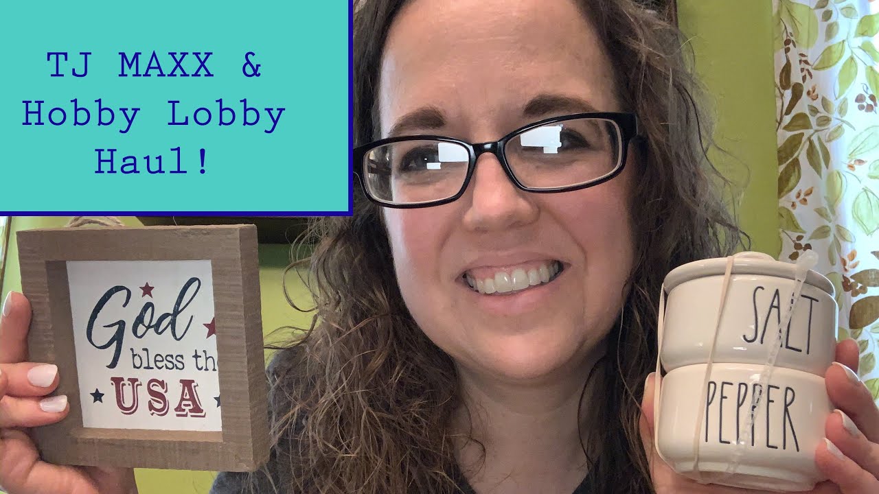 Rae Dunn and Hobby Lobby Haul YouTube