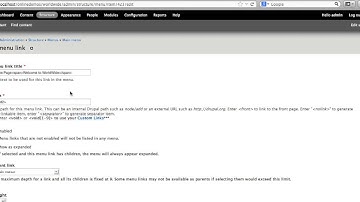 Edit Menu Links - Worldwide Drupal Premium Theme
